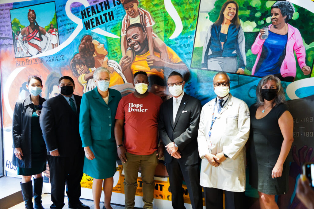 Cook County Health Unveiled Community Murals at Blue Island Health
