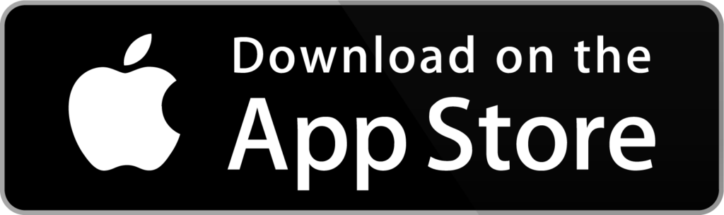 Black rectangle with the Apple logo and the text Download on the App Store in white.