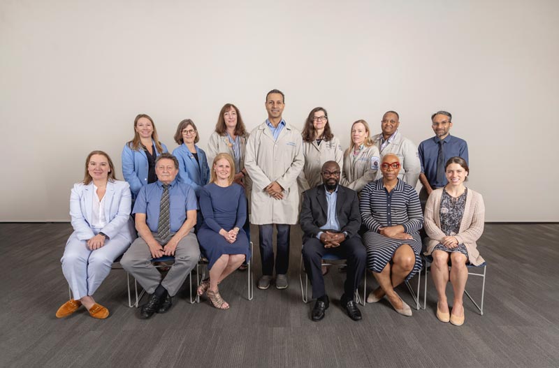 Cook County Health Oncology Team group photo.