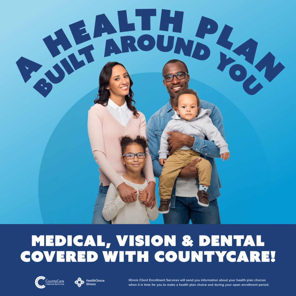 medical, vision, dental coverage with CountyCare