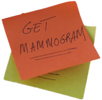 mammogram reminder